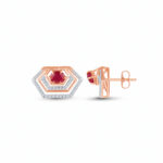 Crimson Radiance Diamond Choker - 18K Jewellery