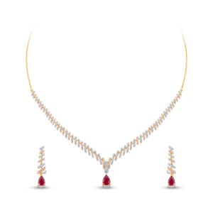 Enchanting Bloom Diamond Set - 18K Jewellery