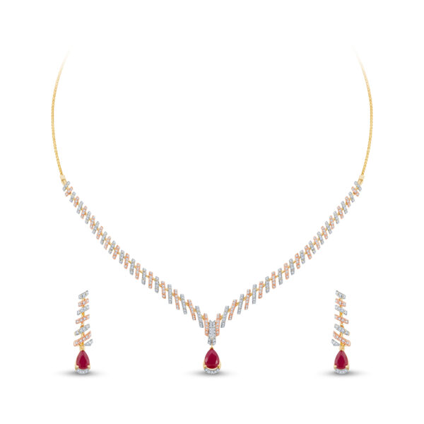 Enchanting Bloom Diamond Set - 18K Jewellery