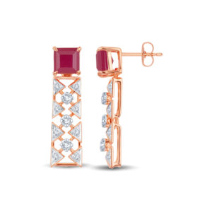 Blush Bloom Diamond Set - 18K Jewellery