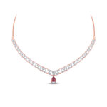 Enchanted Teardrop Diamond Set - 18K Jewellery