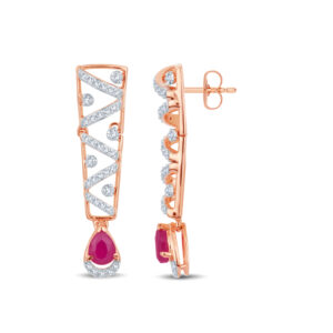 Enchanted Teardrop Diamond Set - 18K Jewellery