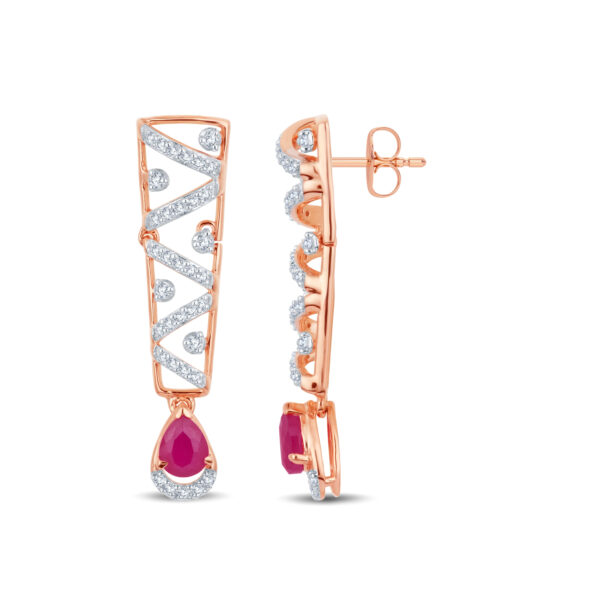 Enchanted Teardrop Diamond Set - 18K Jewellery