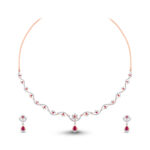 Regal Ripple Diamond Set  - 18K Jewellery