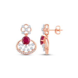 Orchid Bloom Diamond Set  - 18K Jewellery