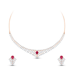 Blush Mirage Diamond Set  - 18K Jewellery