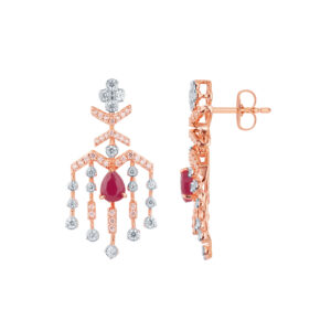Majestic Drizzle Diamond Set  - 18K Jewellery