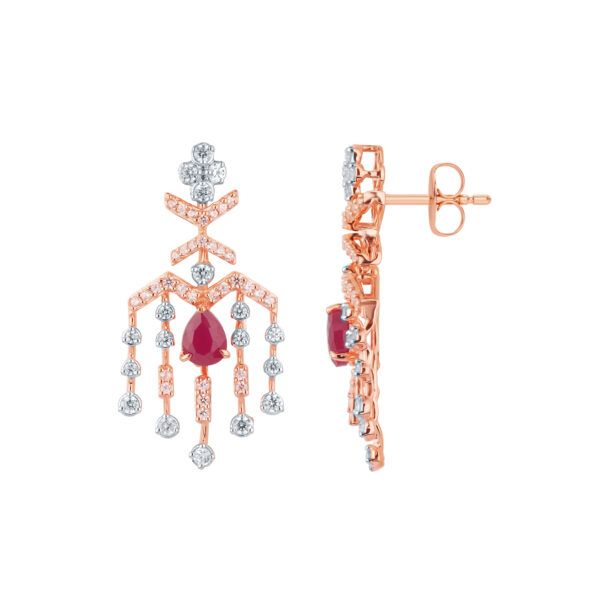 Majestic Drizzle Diamond Set  - 18K Jewellery