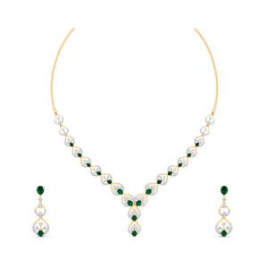 Forest Glow Diamond Set  - 18K Jewellery
