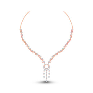Rosy Glow Diamond Set  - 18K Jewellery
