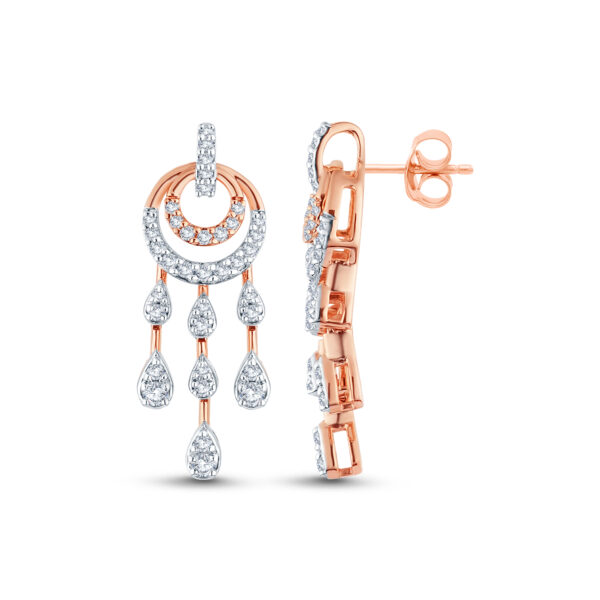Rosy Glow Diamond Set  - 18K Jewellery