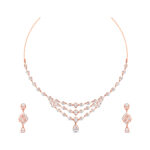 Diamond Lattice Charm Set  - 18K Jewellery