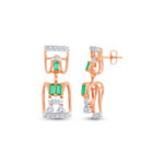 Regal Rows Diamond Set  - 18K Jewellery