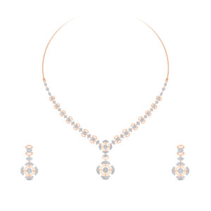 Celestial Halo Diamond Set  - 18K Jewellery