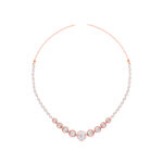 Crystal Halo Elegance Diamond Set  - 18K Jewellery