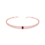 Fiery Elegance Diamond Set  - 18K Jewellery