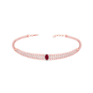 Fiery Elegance Diamond Set  - 18K Jewellery