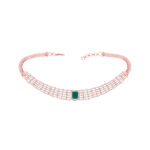 Green Whisper Diamond Set  - 18K Jewellery