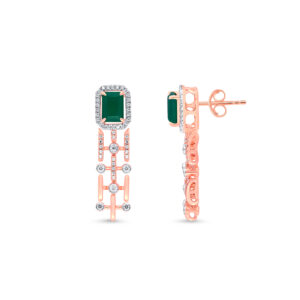 Green Whisper Diamond Set  - 18K Jewellery
