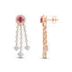 Crimson Raaga Diamond Choker - 18K Jewellery