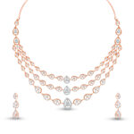 Azure Strings Diamond Set- 18K Jewellery
