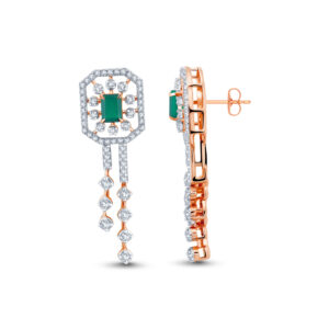 Luminous Verdant Diamond Set- 18K Jewellery