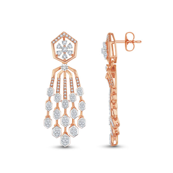 Royal Raindrop Diamond Set - 18K Jewellery