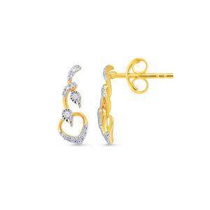 Leafy Elegance Diamond Set - 18K Jewellery