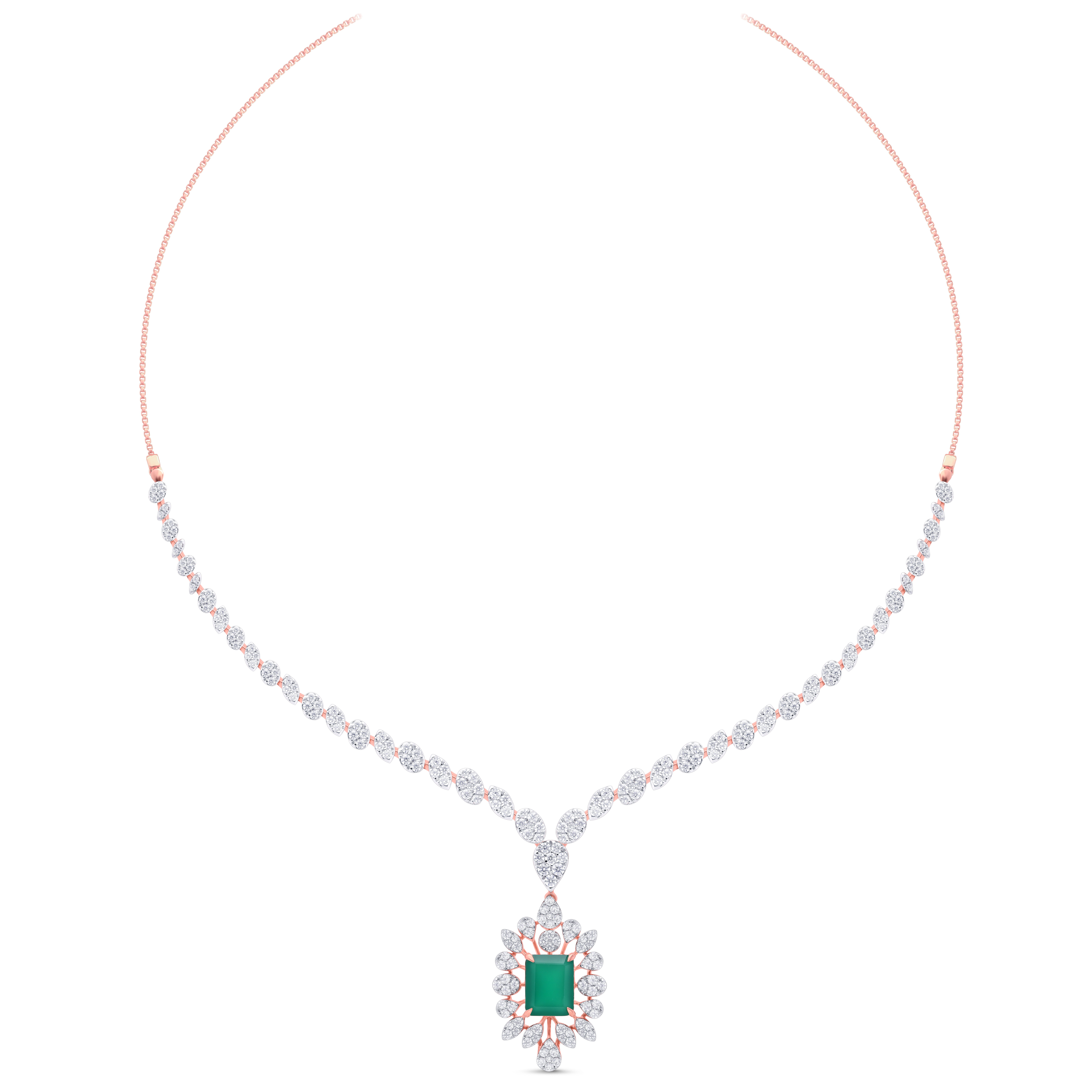 Timeless Elegance Diamond Set - 18K Jewellery