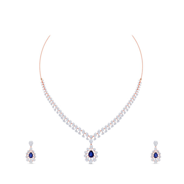 Midnight Mist Diamond Set - 18K Jewellery