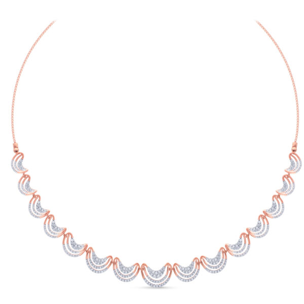 Halo Garland Diamond Set - 18K Jewellery