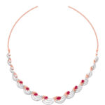 Petal Elegance Diamond Set - 18K Jewellery