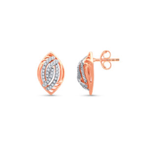 Twisted Elegance Diamond Pendant Set - 18K Jewellery