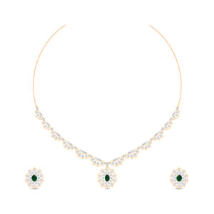 Natures Whisper Diamond Set - 18K Jewellery