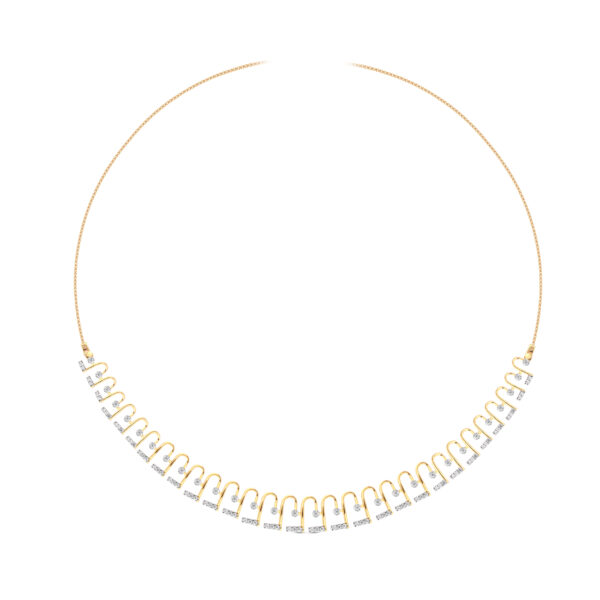 Radiant Arc Diamond Set - 18K Jewellery