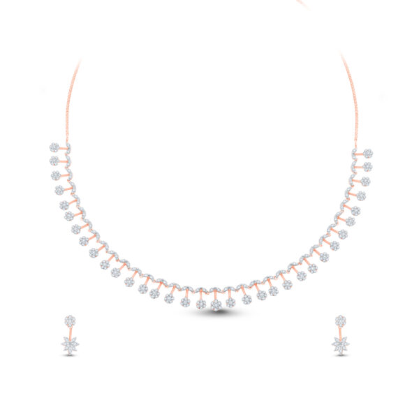 Snowflake Radiance Diamond Set - 18K Jewellery