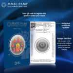 MMTC ASTHA LAXMI (999.9) 50 gm Silver Minted Coin