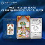 MMTC PAMP LADOO GOPAL (999.9) 50gm Silver Bar