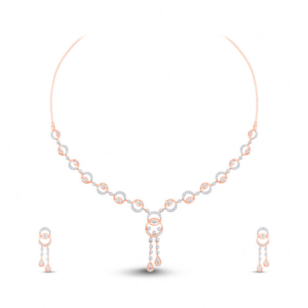 Circle Of Light Diamond Set - 18K Jewellery