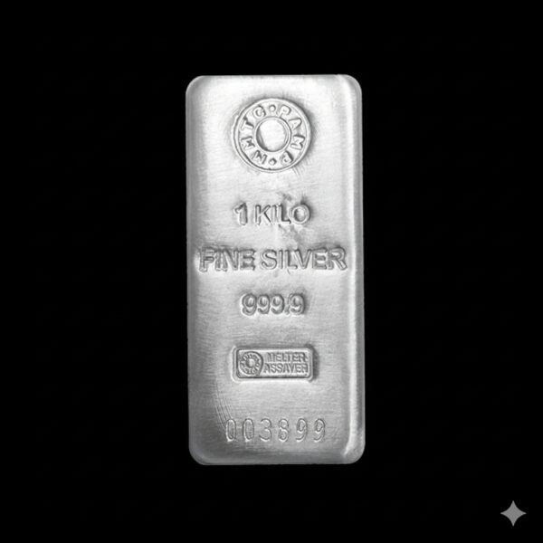 MMTCPAMP 1000GM SILVER CASTED BAR