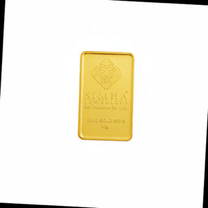 24K (999.9) SIMHA 10gm Gold Bar