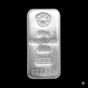 MMTCPAMP 500GM SILVER CASTED BAR