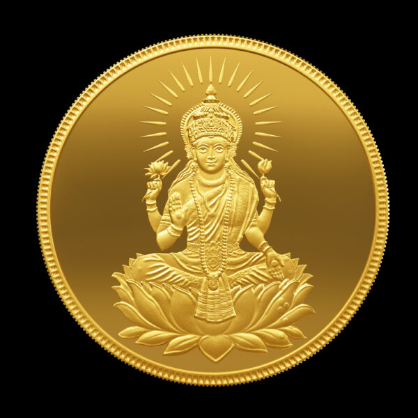 MMTC PAMP 24k (999.9) LAKSHMI SERIES 5gm Gold Coin