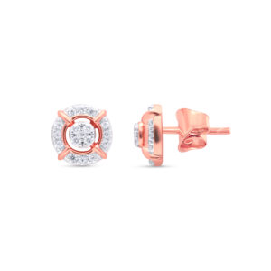 Pure Aura Diamond Earrings - 18K Jewellery