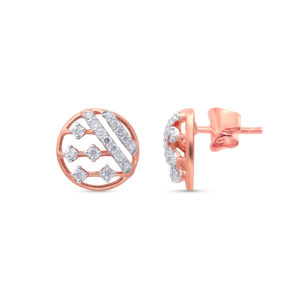 Stellar Orbit Diamond Studs - 18K Jewellery