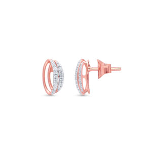 Lunar Shine Diamond Studs - 18K Jewellery