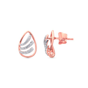 Dewdrop Cascade Diamond Studs - 18K Jewellery