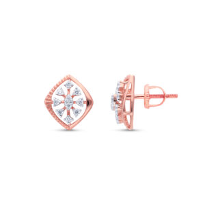 Celestial Gaze Diamond Studs - 18K Jewellery