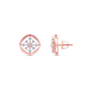 Starry Bloom Diamond Studs - 18K Jewellery