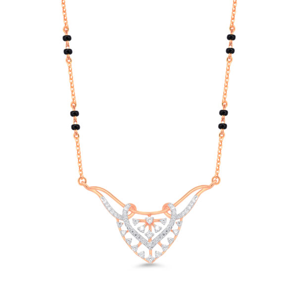 Enchanted Heart Diamond Tanmaniya - 18K Jewellery